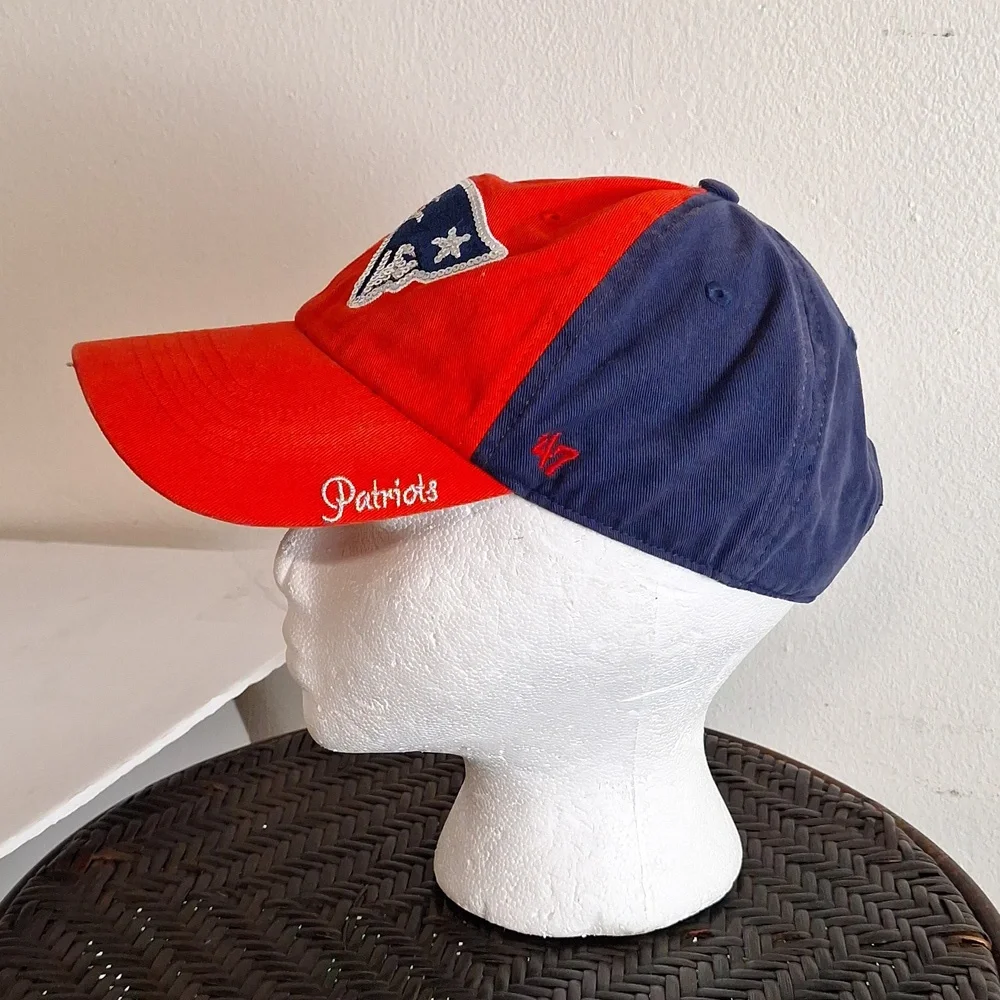 New England Patriots 47' Brand NFL Womens Sequince Adjustable Hat